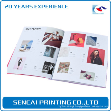 2017 new fashion cloth magazine /magazine advertising for company